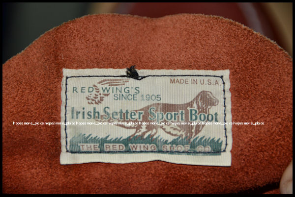 レッドウィング アイリッシュセッターのタグの変遷 （875、8875